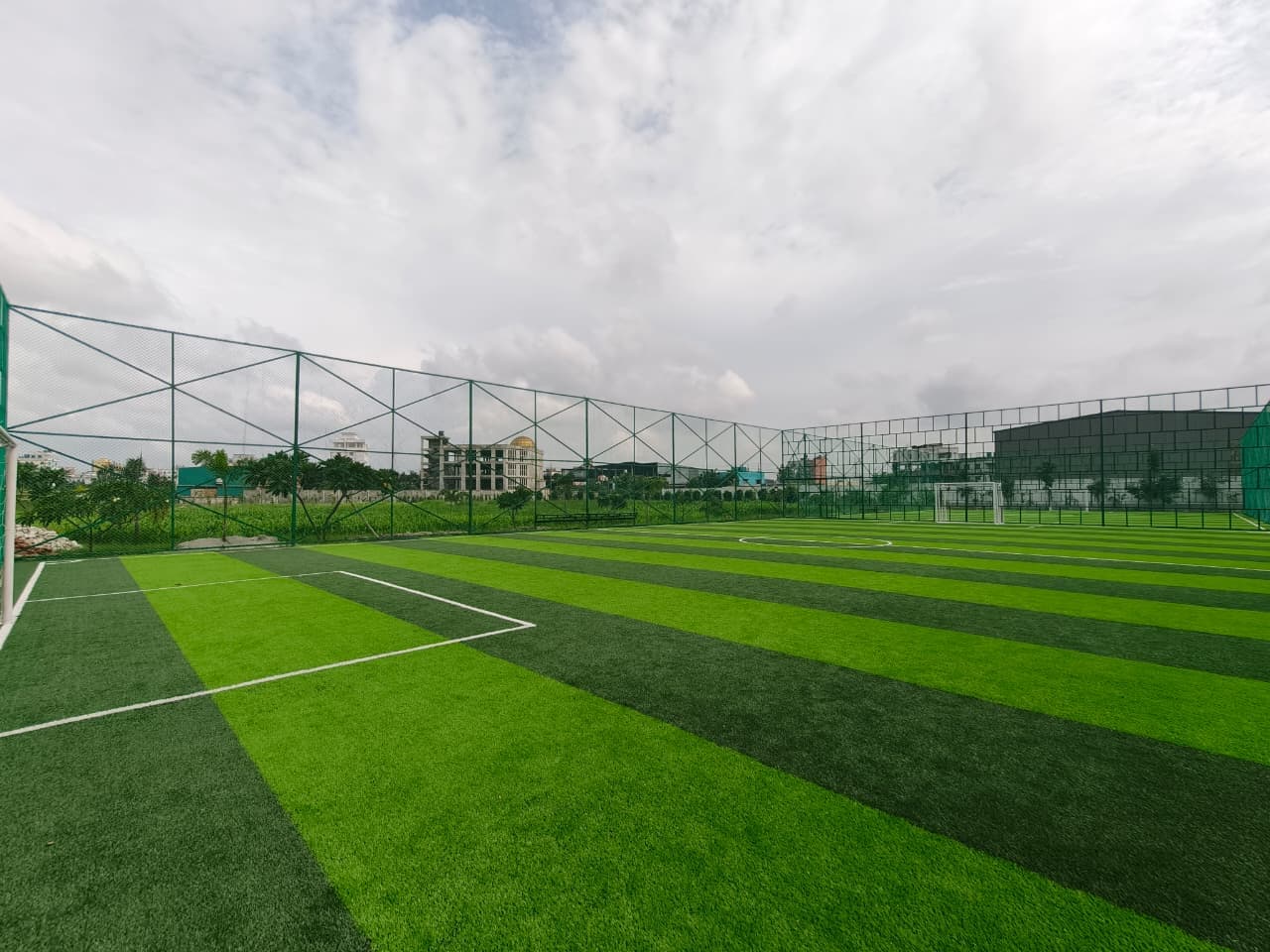 Wide view of Strykers Ground